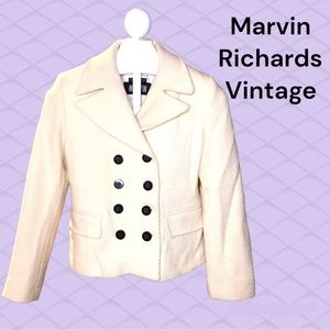 Marvin Richards Cream / Off white Jacket, M